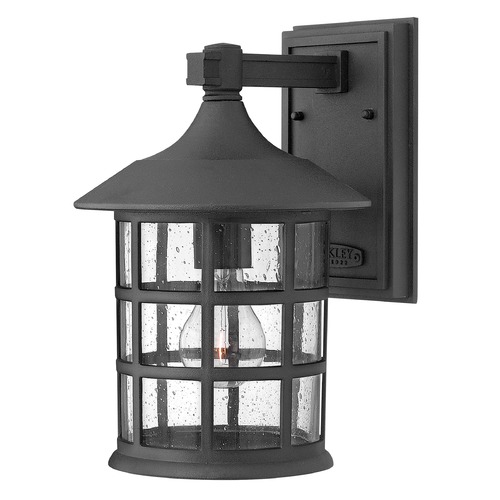 Hinkley Freeport 12.25-Inch Black Outdoor Wall Light by Hinkley Lighting 1804BK