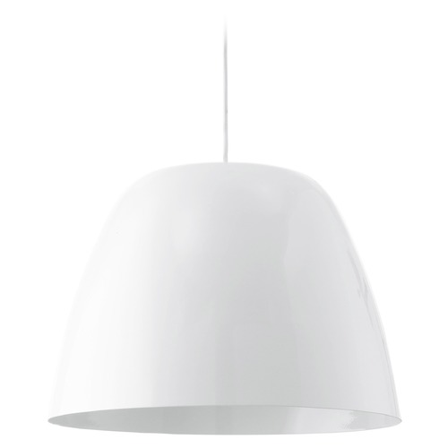 Eglo Lighting Coretto Glossy White Pendant by Eglo Lighting 92719A