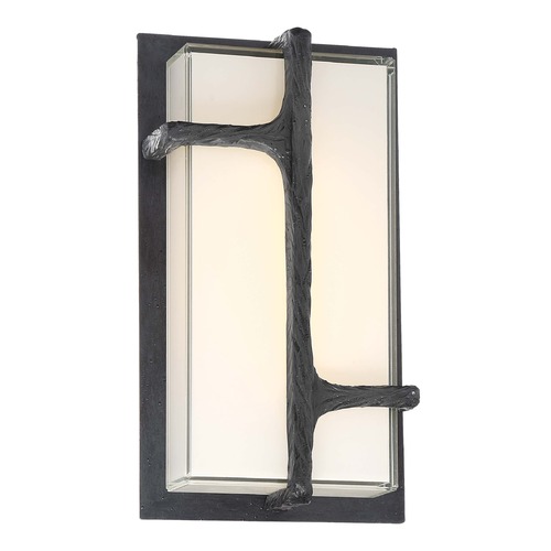 George Kovacs Lighting Sirato Spanish Iron LED Outdoor Wall Light by George Kovacs P1144-039-L