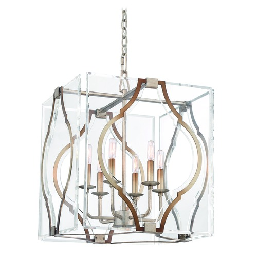 Metropolitan Lighting Brenton Cove 6-Light Pendant in Gold Leaf  by Metropolitan Lighting N7767-683