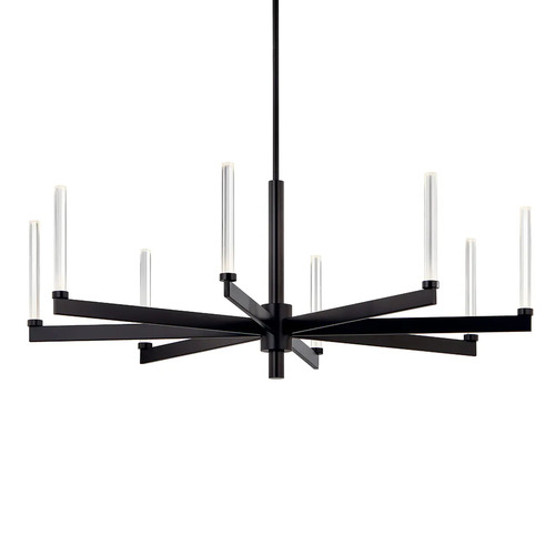 Kichler Lighting Sycara 48.50-Inch LED Chandelier in Black by Kichler Lighting 52668BK