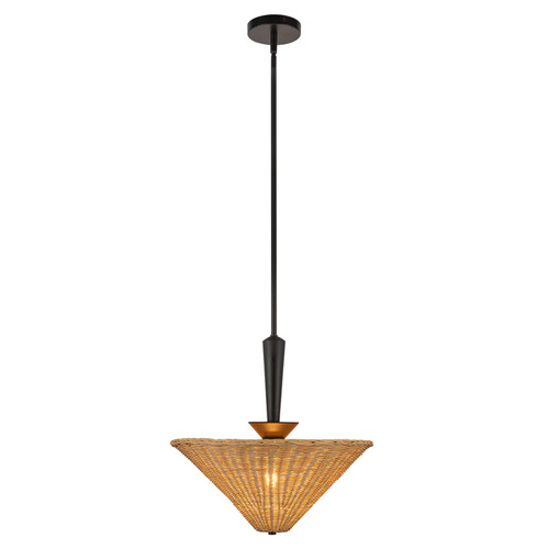 Alora Lighting Alora Lighting Bridgette Matte Black Pendant Light with Conical Shade PD497016MBRA