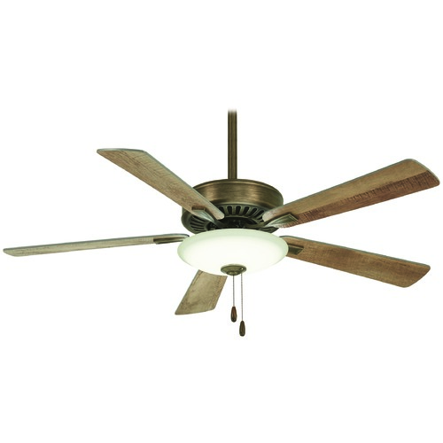 Minka Aire Contractor Uni-Pack LED Fan in Heirloom Bronze by Minka Aire F656L-HBZ