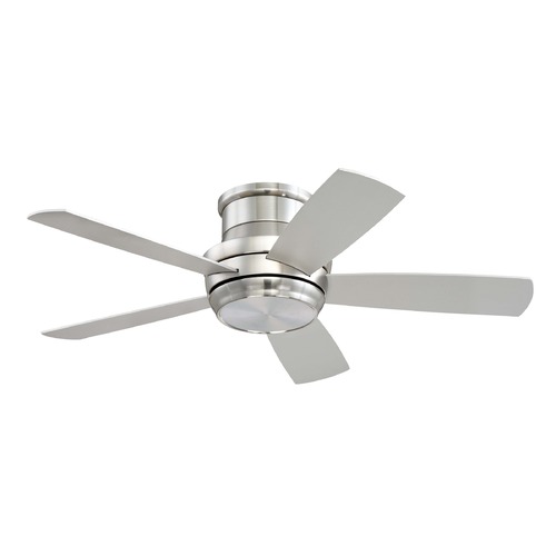 Craftmade Lighting Tempo 44-Inch LED Hugger Fan in Nickel by Craftmade Lighting TMPH44BNK5