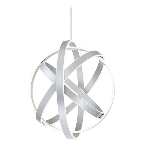 Modern Forms by WAC Lighting Kinetic 28-Inch LED Pendant in Titanium by Modern Forms PD-61728-TT