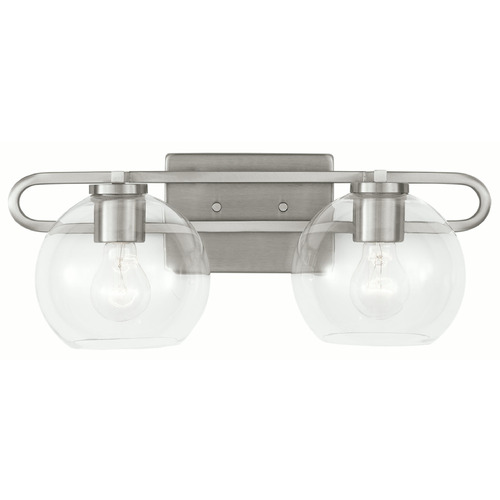 Visual Comfort Studio Collection Visual Comfort Studio Collection Codyn Brushed Nickel Bathroom Light 4455702-962