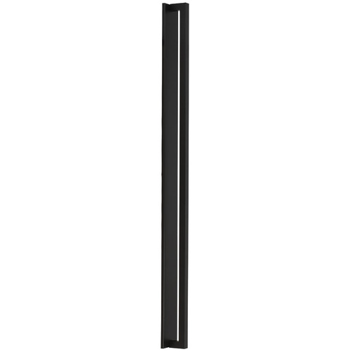 Visual Comfort Modern Collection Visual Comfort Modern Collection Mick De Giulio Stagger Outdoor Black LED Outdoor Wall Light MDOWS528M27OB