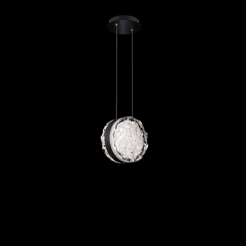 Schonbek Beyond Bramble LED Mini Pendant in Black by Schonbek Lighting BPD96409-BK