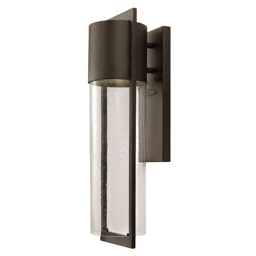 Hinkley Seeded Glass LED Outdoor Wall Light Bronze by Hinkley Lighting 1324KZ
