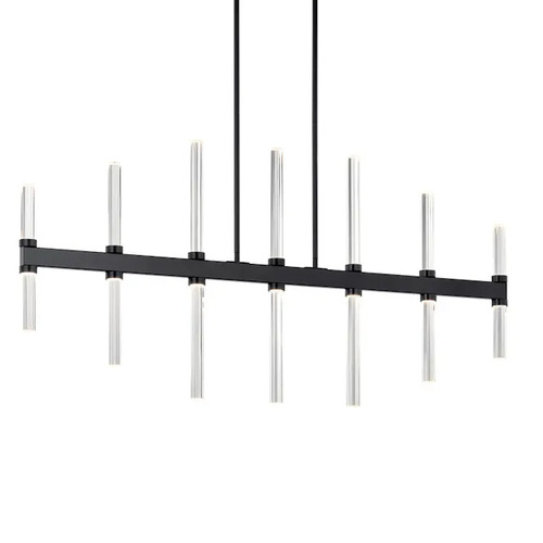 Kichler Lighting Sycara 48.25-Inch Linear Chandelier in Black by Kichler 52670BK
