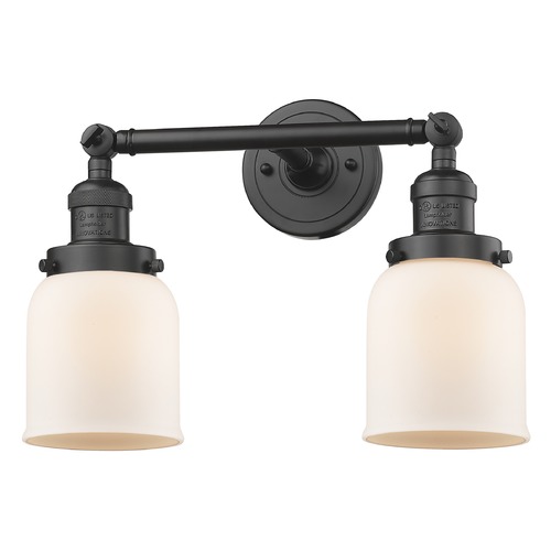 Innovations Lighting Small Bell Oil Rubbed Bronze Bathroom Light by Innovations Lighting 208-OB-G51