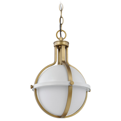 Nuvo Lighting Lincoln Matte White Pendant by Nuvo Lighting 60-7664