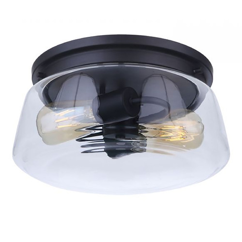 Craftmade Lighting Laclede Midnight Flush Mount by Craftmade Lighting ZA3837-MN