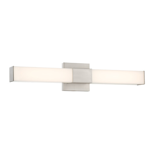 Minka Lavery Minka Lavery Vantage Brushed Nickel LED Vertical Bathroom Light 5074-84-L