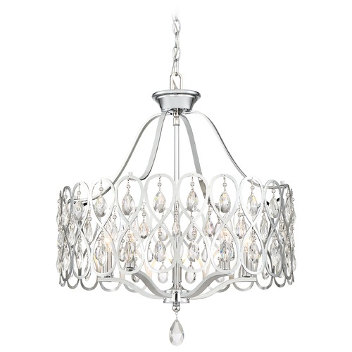 Quoizel Lighting Lulu Polished Chrome 5-Light Chandelier by Quoizel Lighting LUL5022C