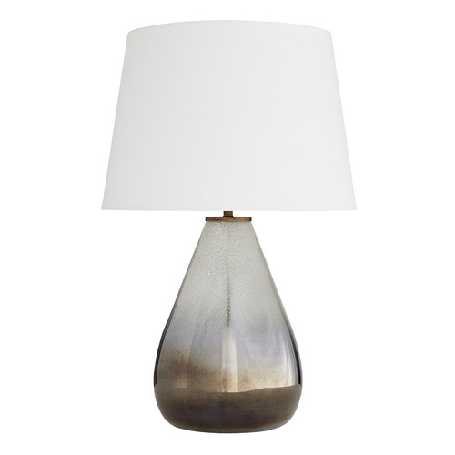 Arteriors Home Lighting Tiber Table Lamp in Seedy & Smoke Luster Ombre Glass by Arteriors Home 46404-326