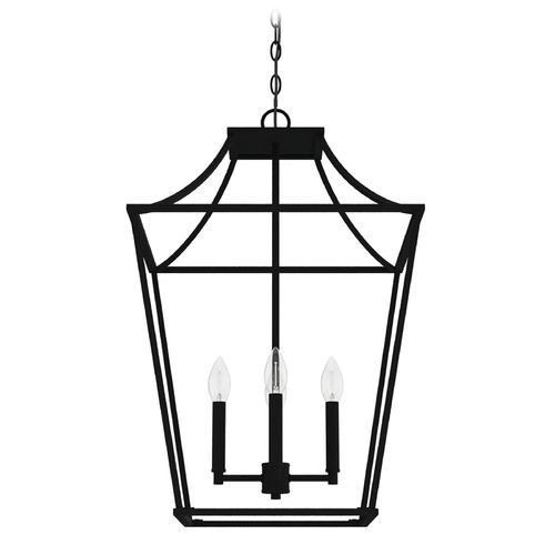 Hunter Fan Company Hunter Fan Company Laurel Ridge Natural Black Iron Pendant Light 19704