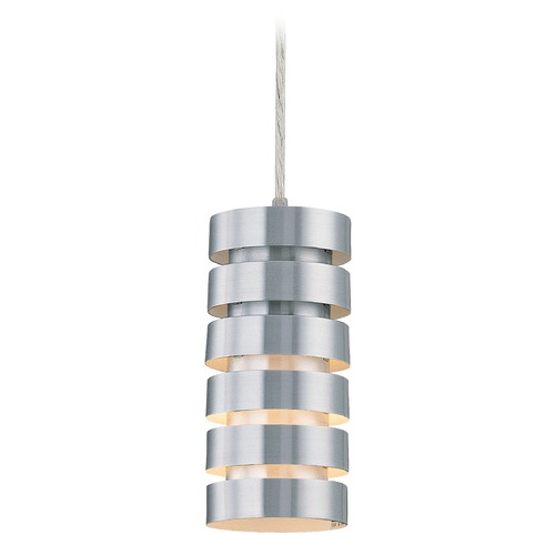 Lite Source Lighting Aluminum Mini Pendant by Lite Source Lighting LS-19921ALU