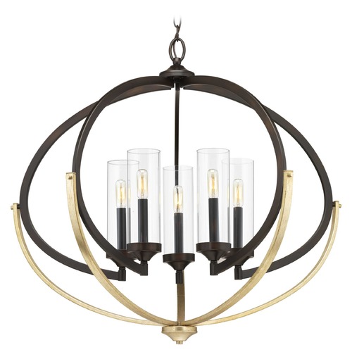 Progress Lighting Evoke Antique Bronze Chandelier by Progress Lighting P400117-020