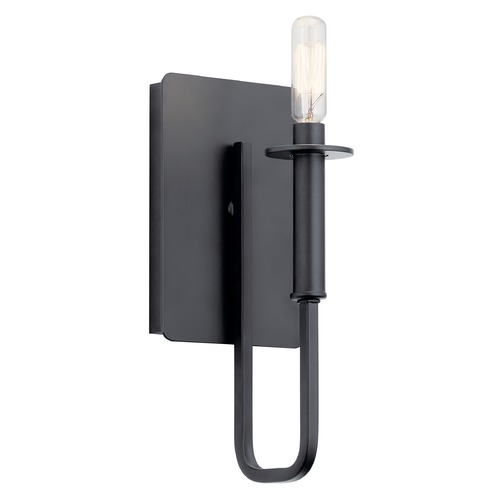 Kichler Lighting Alden Black Wall Sconce by Kichler Lighting 43363BK