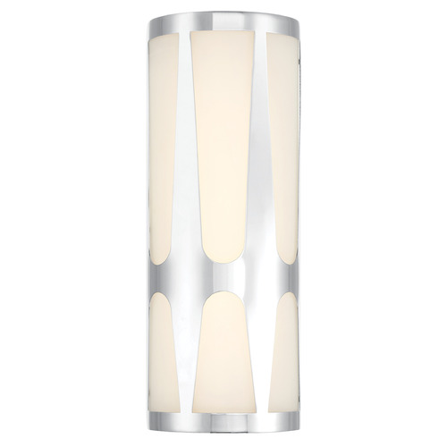 Crystorama Lighting Crystorama Lighting Royston Polished Chrome Sconce ROY-802-CH