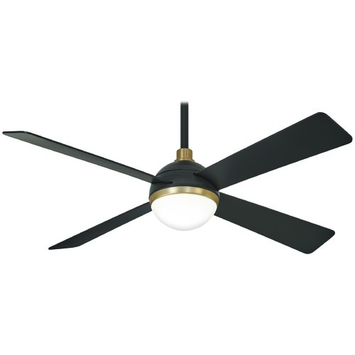 Minka Aire Orb 54-Inch LED Fan in Brushed Carbon by Minka Aire F623L-BC/SBR