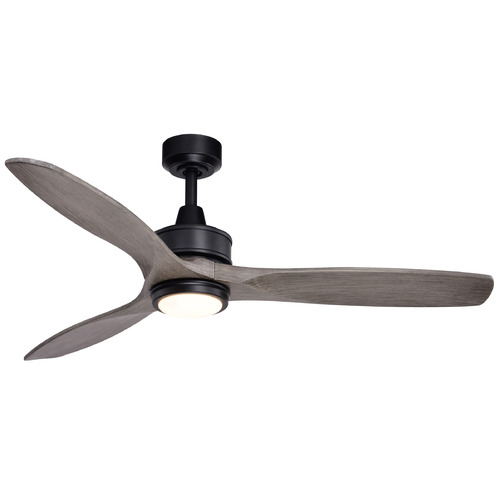 Vaxcel Lighting Vaxcel Lighting Curtiss Black LED Ceiling Fan with Light F0112