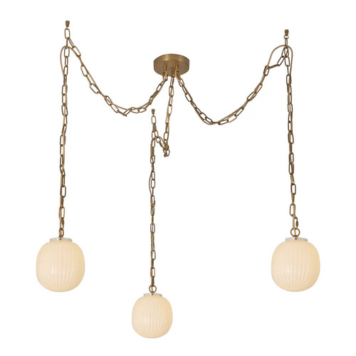 Alora Lighting Alora Lighting Cherise Brushed Gold Multi-Light Pendant MP579707BGGR