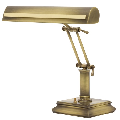 House of Troy Lighting Antique Brass & Polished Brass Piano Lamp by House of Troy Lighting PS14-201-AB/PB
