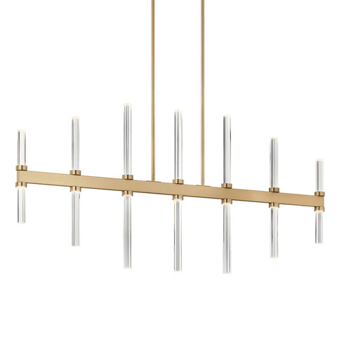 Kichler Lighting Sycara 48.25-Inch Linear Chandelier in Champagne Bronze by Kichler 52670CPZ
