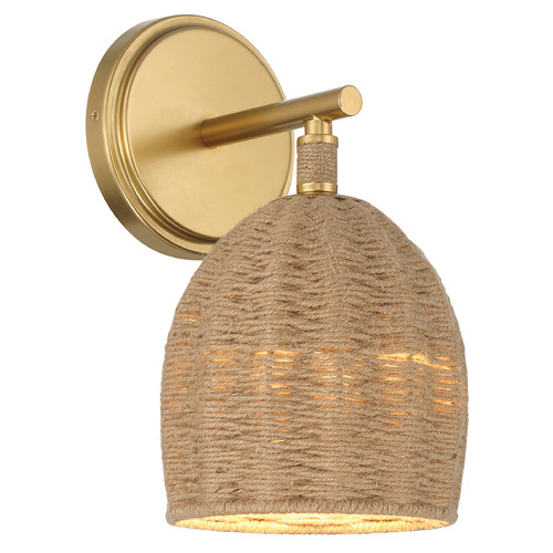 Crystorama Lighting Crystorama Lighting Jace Soft Gold LED Sconce JAC-10501-SG