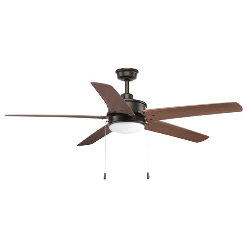 Progress Lighting Whirl Antique Bronze LED Ceiling Fan by Progress Lighting P2574-2030K