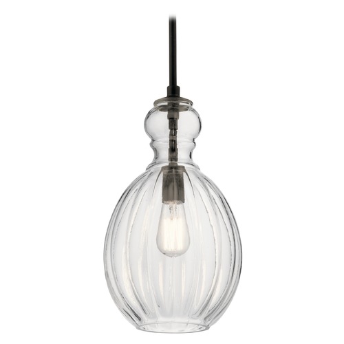 Kichler Lighting Riviera 9-Inch Olde Bronze Mini Pendant by Kichler Lighting 43953OZ
