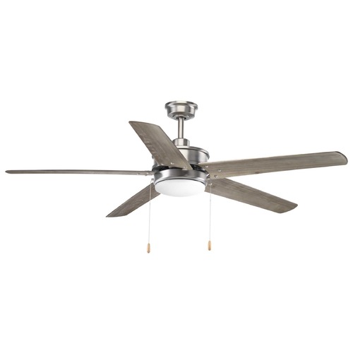 Progress Lighting Whirl Antique Nickel LED Ceiling Fan by Progress Lighting P2574-8130K