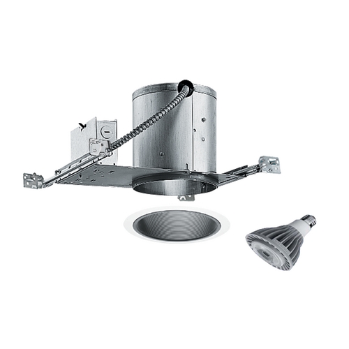 Juno Lighting Group 6-inch Recessed Lighting Kit with 15W Led Bulb by Juno Lighting Group IC22/24B-WH LED PAR30