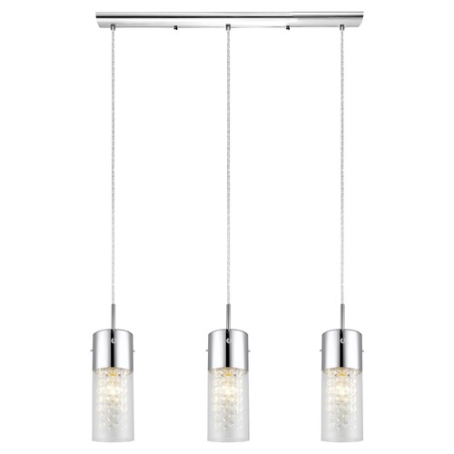 Eglo Lighting Diamond Chrome Multi-Light Pendant by Eglo Lighting 200123A