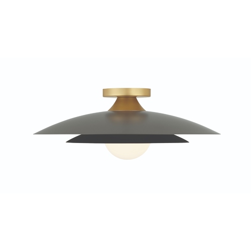 Eurofase Lighting Welsh 18-Inch Semi-Flush Mount in Gray by Eurofase 46815-033