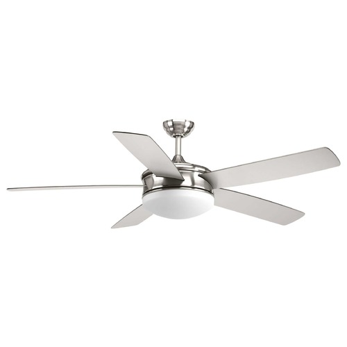 Progress Lighting Fresno Brushed Nickel LED Ceiling Fan by Progress Lighting P2548-0930K