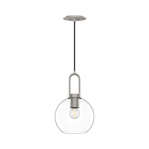 Alora Lighting Alora Lighting Soji Brushed Nickel Mini-Pendant Light with Globe Shade PD601608BNCL