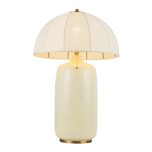 Alora Lighting Alora Lighting Crosby Brushed Gold Table Lamp with Bowl / Dome Shade TL661018BG