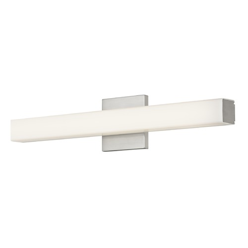 Design Classics Lighting Beam Linear LED Bathroom Light in Satin Nickel 1330-30-09