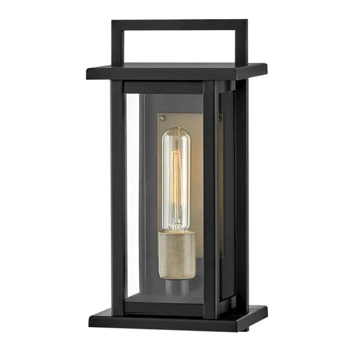 Hinkley Langston 13.50-Inch Outdoor Wall Light in Black by Hinkley Lighting 24020BK