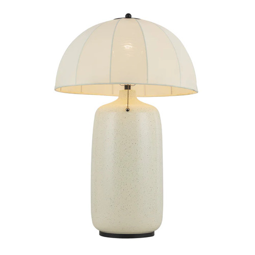 Alora Lighting Alora Lighting Crosby Matte Black Table Lamp with Bowl / Dome Shade TL661018MB