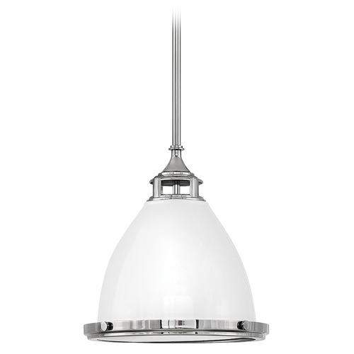 Hinkley Amelia Medium Polished Nickel Pendant by Hinkley Lighting 3126PT
