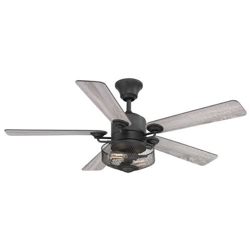 Progress Lighting Greer Gilded Iron LED Ceiling Fan by Progress Lighting P2584-71