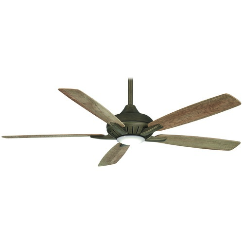 Minka Aire Dyno XL 60-Inch LED Fan in Heirloom Bronze by Minka Aire F1001-HBZ
