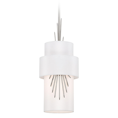 George Kovacs Lighting Gramercy Mini Pendant in Polished Nickel by George Kovacs P5391-613