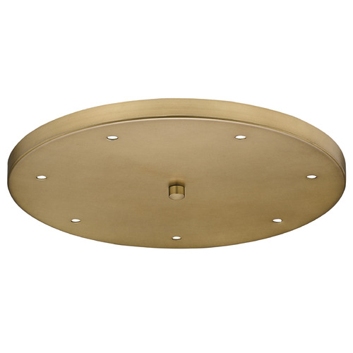 Z-Lite Z-Lite Multi Point Canopy Rubbed Brass Ceiling Adaptor CP1807R-RB