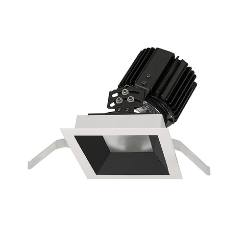 WAC Lighting Volta Black & White LED Recessed Trim by WAC Lighting R4SAT-F835-BKWT