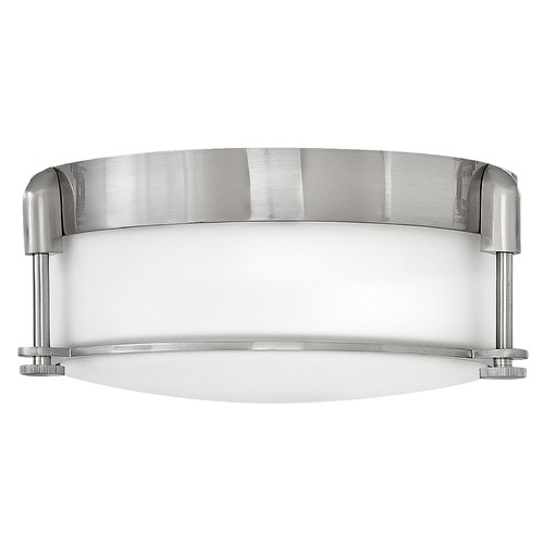 Hinkley Colbin 12.50-Inch Brushed Nickel Flush Mount by Hinkley Lighting 3231BN